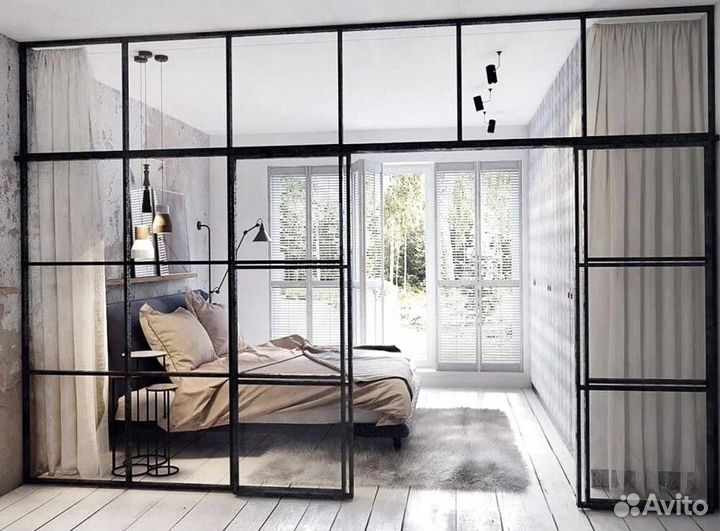 Лофт перегородки