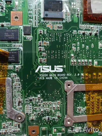 Ноутбук asus k52d по запчастям