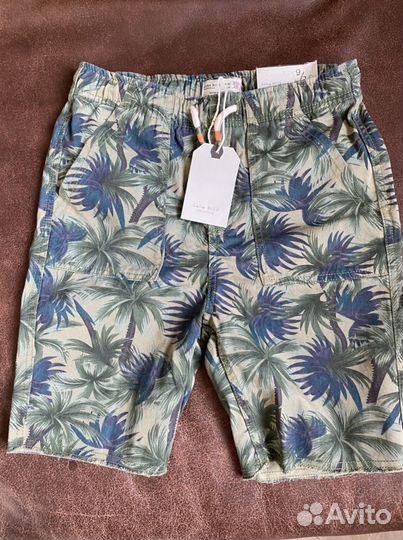 Новые шорты zara для мальчика 140