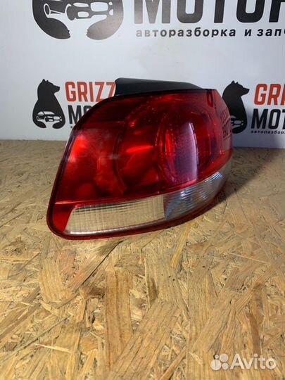 Фонарь задний левый Volkswagen Golf A6 BSE 2009
