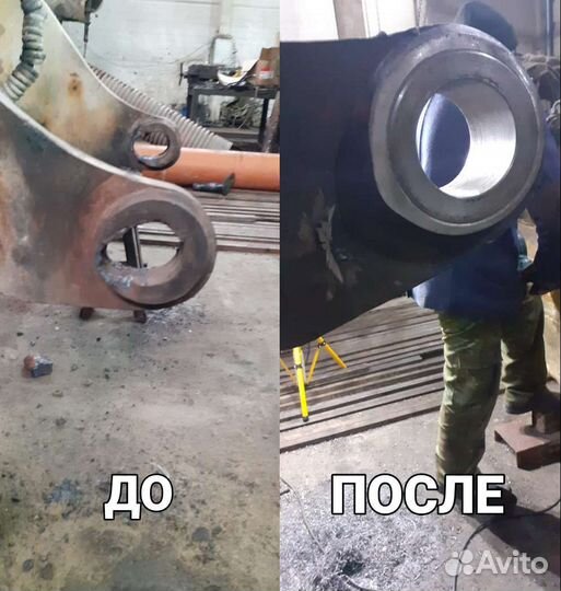 Восстановление отверстий, расточка, наплавка.Выезд