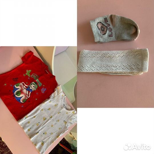 Вещи пакетом на девочку