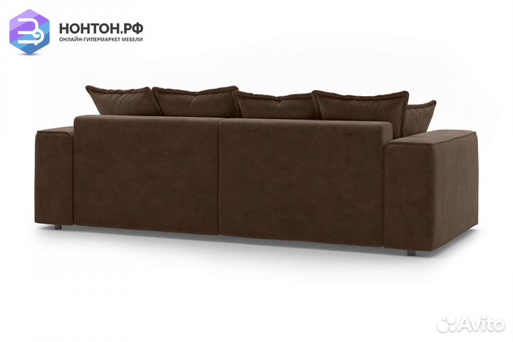 Диван еврокнижка Венте коричневый