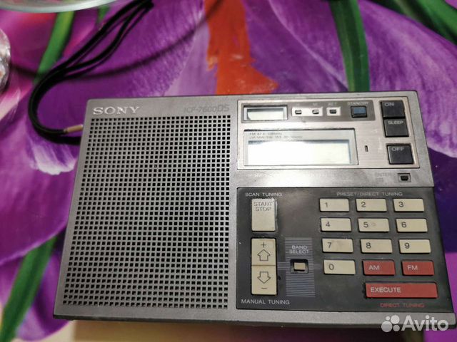 Радиоприемник sony icf 7600ds