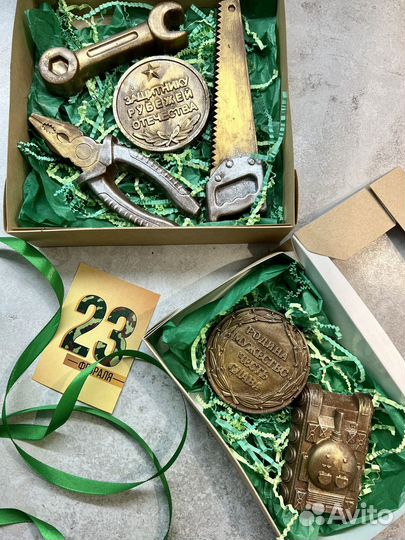 Шоколадные наборы к 23 февраля, подарки