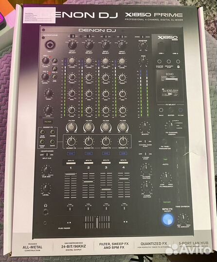 DJ-микшер Denon X1850 Prime новый