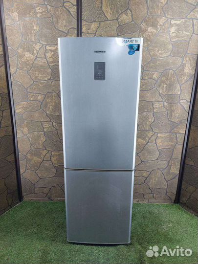 Холодильник б/у двухкамерный с гарантией год