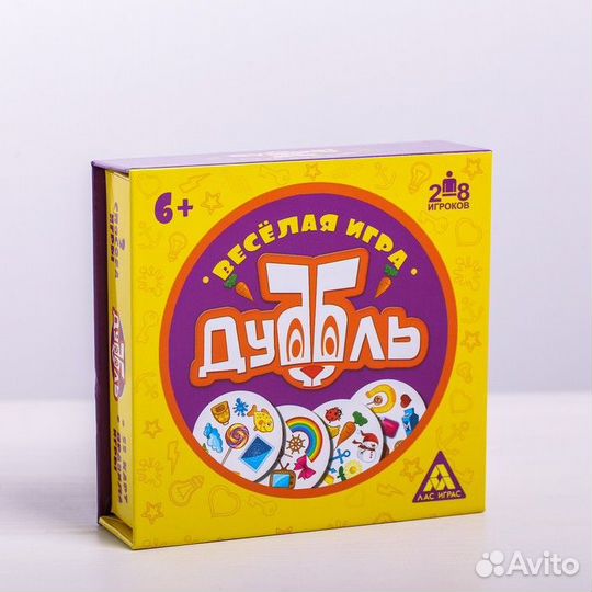 Настольная игра Дуббль в подарочной коробке