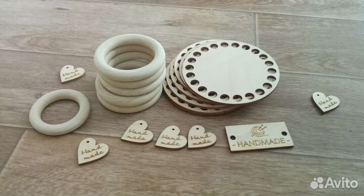 Деревянный донышки кольца