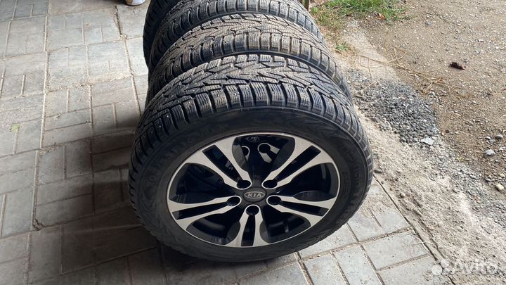 Колеса в сборе r16 kia hyundai зимние