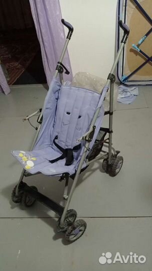 Прогулочная коляска трость бу
