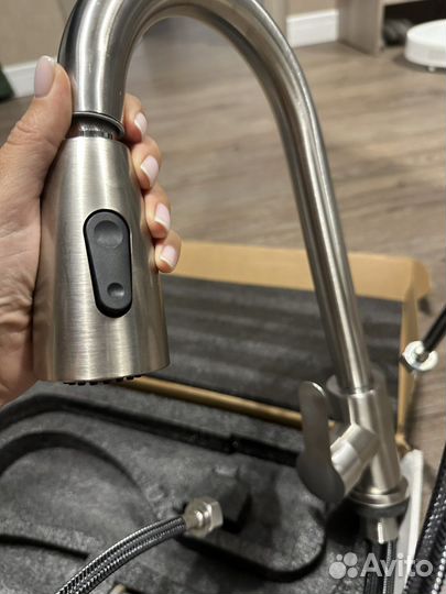 Комплект мойка, дозатор, кран