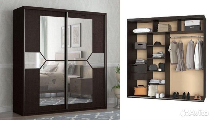 Шкаф купе 2,0 м