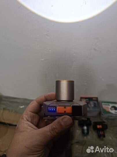 Налобный фонарь аккумуляторный светодиодный