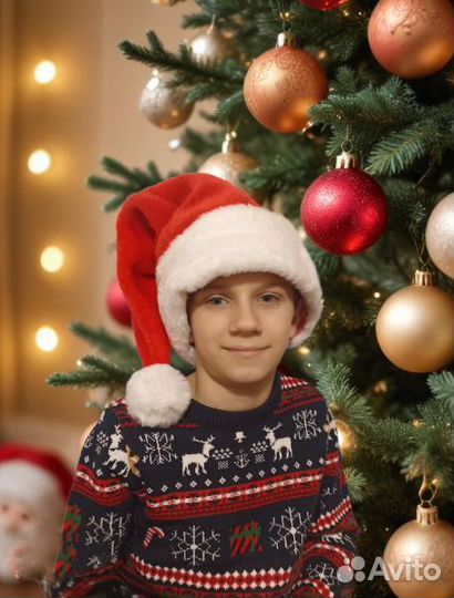 Новогодняя шапка (колпак)