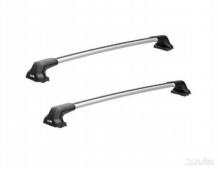 Багажник LUX city Mitsubishi Outlander 12- серебро