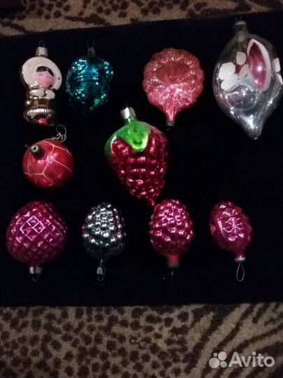 Елочные игрушки СССР