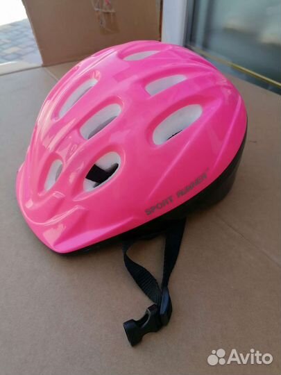 Велошлем+защита рук и ног