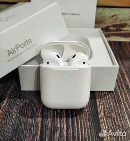 Airpods 2 + чехол в подарок