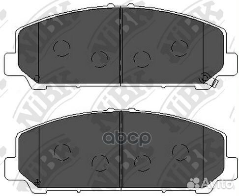 Колодки тормозные infinity QX56 01-09 перед. pn