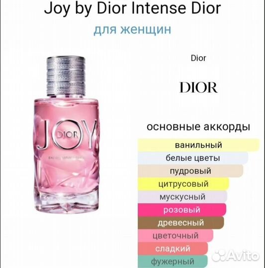 Christian dior JOY