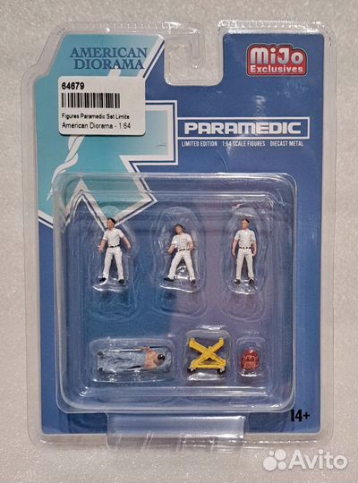 1/64 набор фигурок парамедиков