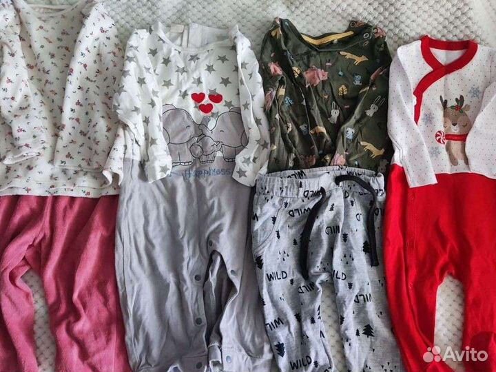 Вещи для девочки 74 80 86 92