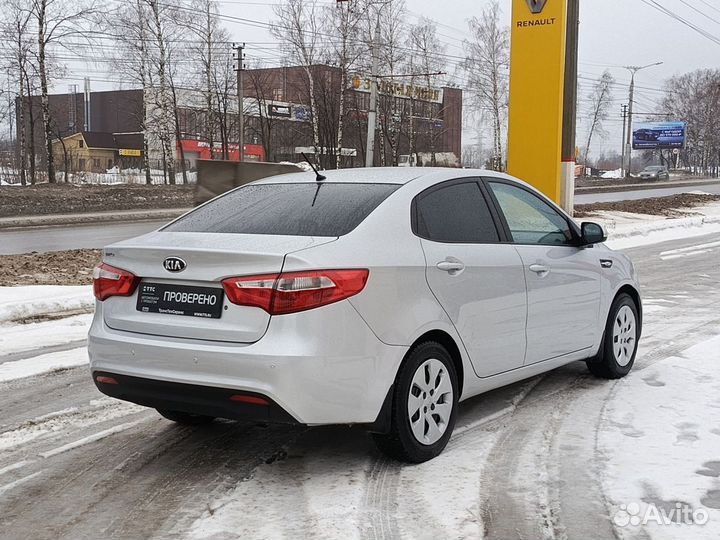 Kia Rio 1.4 МТ, 2014, 172 100 км