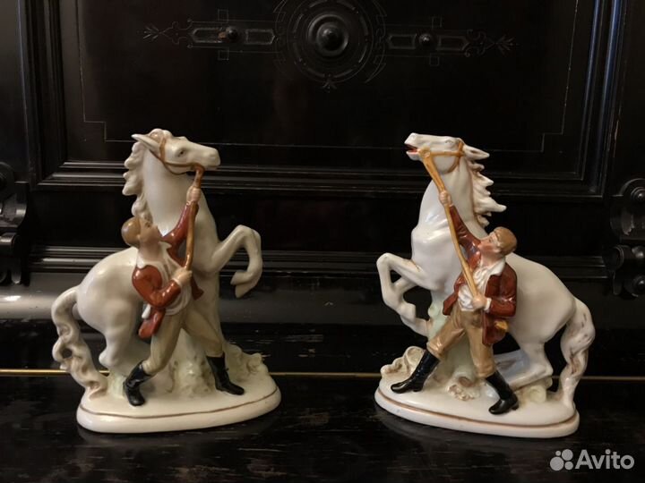 Статуэтки фарфоровые, парные. Германия. 1950-е год
