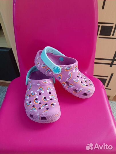 Crocs c9 для девочки