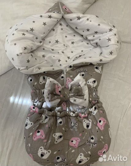 Конверт одеяло на выписку