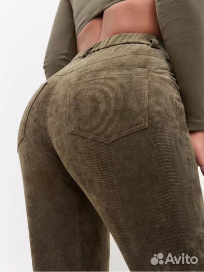 Вельветовые брюки бананы