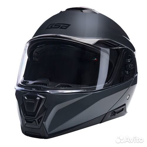 Шлем модуляр GSB G-362 серый