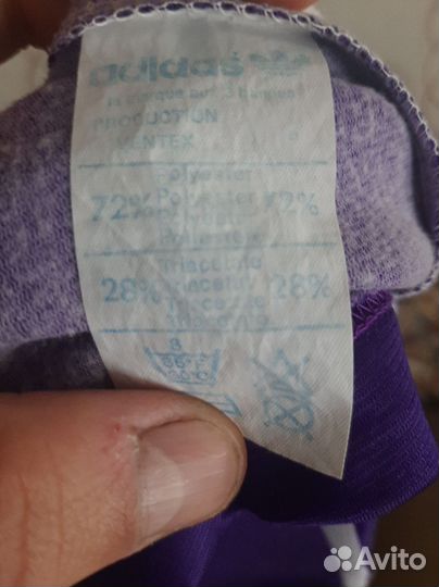 Adidas, майка винтаж