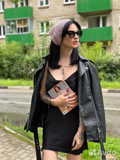 Вязаная косынка