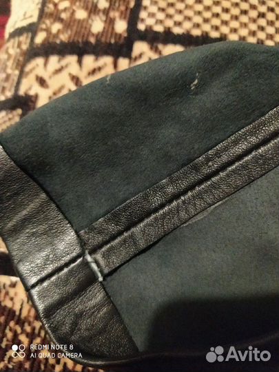 Шорты кожаные женские