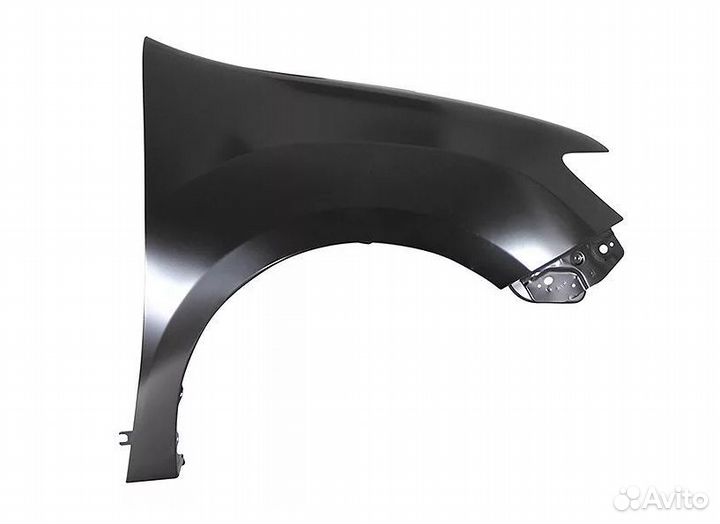 Крыло правое Рено Логан 2 2014-18 цвет черный 676