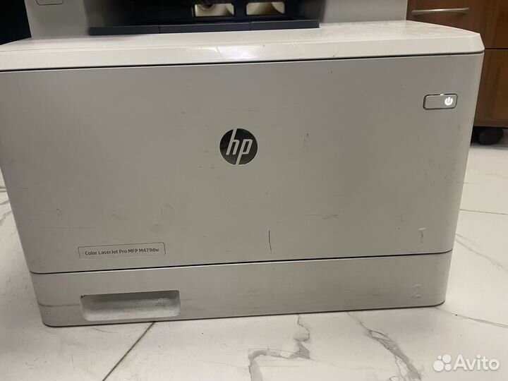 Цветной лазерный принтер hp