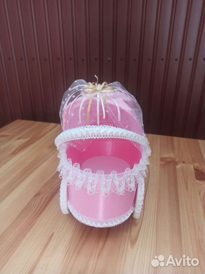 Коляска для сбора денег на свадьбу