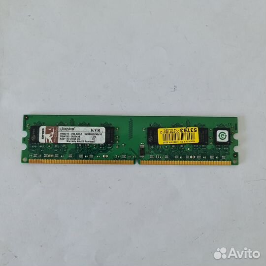 Kingston DDR 2 озу 1 gb 800 мгц (Скупка Трейд-Ин)