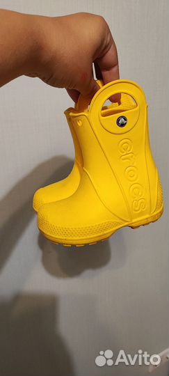 Резиновые сапоги crocs c8