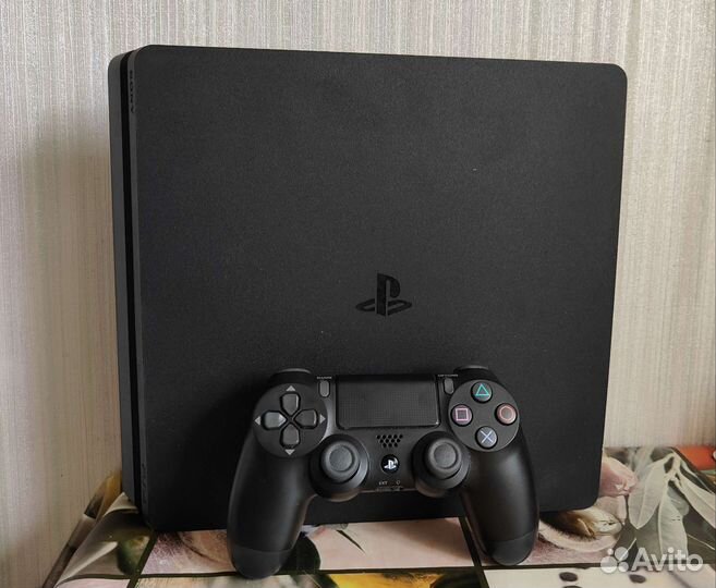 Sony playstation 4 slim + Игры