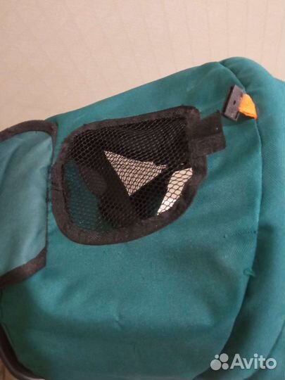 Велосипед коляска с ручкой трехкооесный