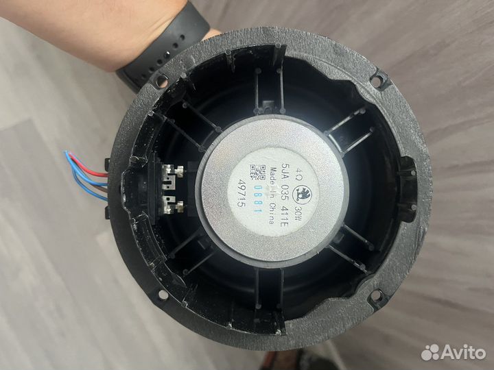 Штатные динамики volkswagen polo mk6