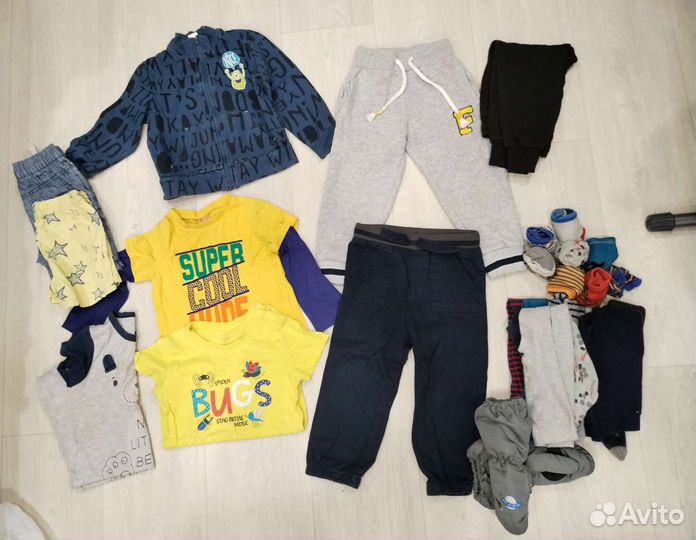 Вещи пакетом для мальчика 2-3 года