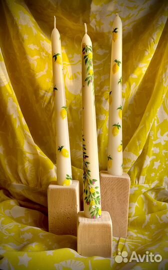 Росписные свечи