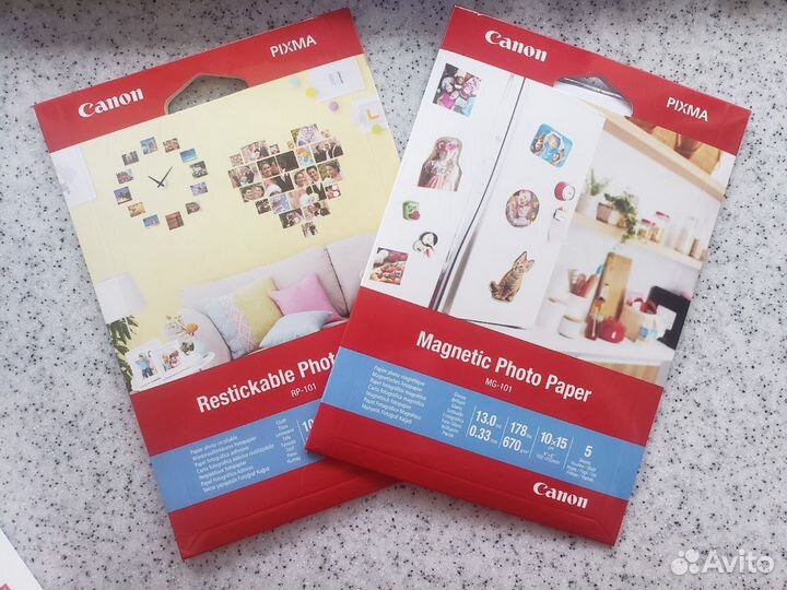 Фотобумага Canon (разная) см. объявление