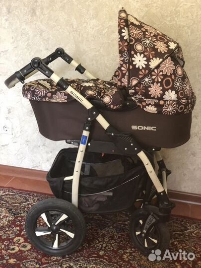 Коляска 2 в 1 Соник Верди