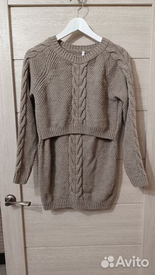 Свитер для беременных и кормящих I love mum 44