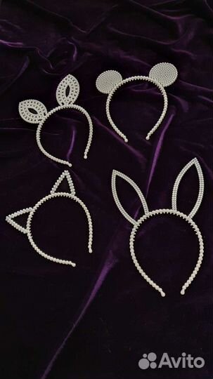 Ободок с ушками